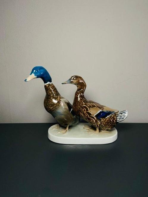 Rosenthal - Beeldje - Mallards Ducks - Porselein, Antiek en Kunst, Antiek | Glaswerk en Kristal