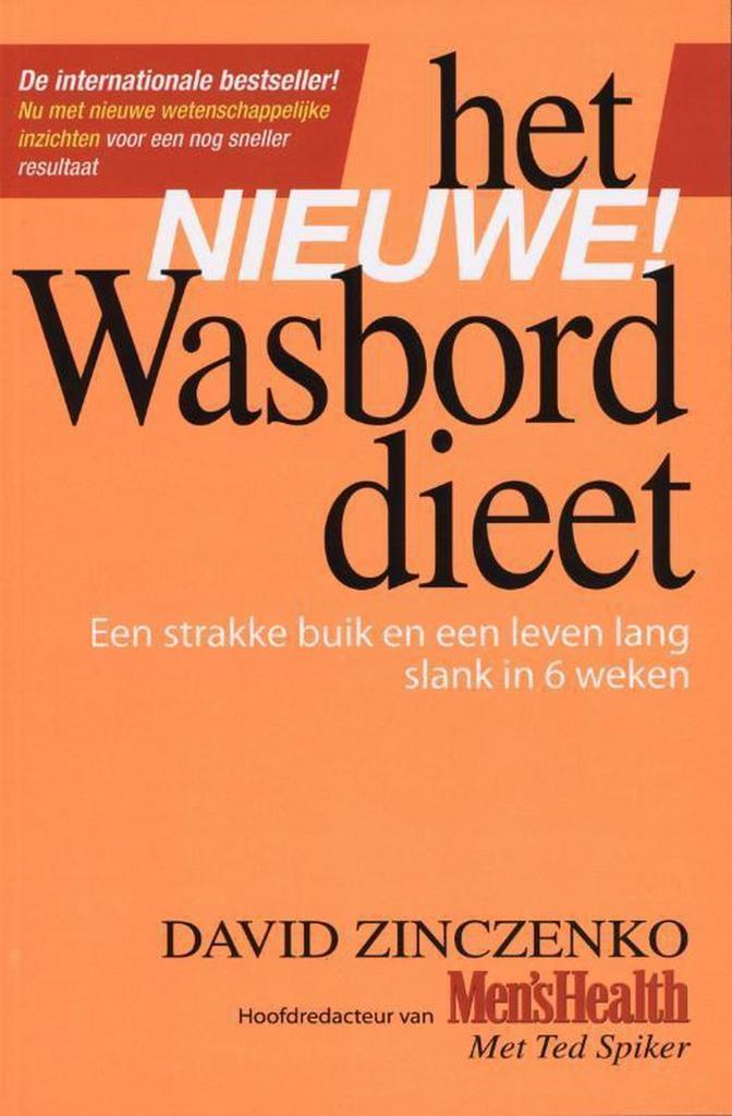 Het nieuwe wasborddieet 9789400500785 David Zinczenko, Boeken, Hobby en Vrije tijd, Gelezen, Verzenden