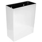 Wandafvalbak | FLOW | RVS (Geborsteld) | 23L | Open | Anti, Zakelijke goederen, Verzenden, Nieuw in verpakking