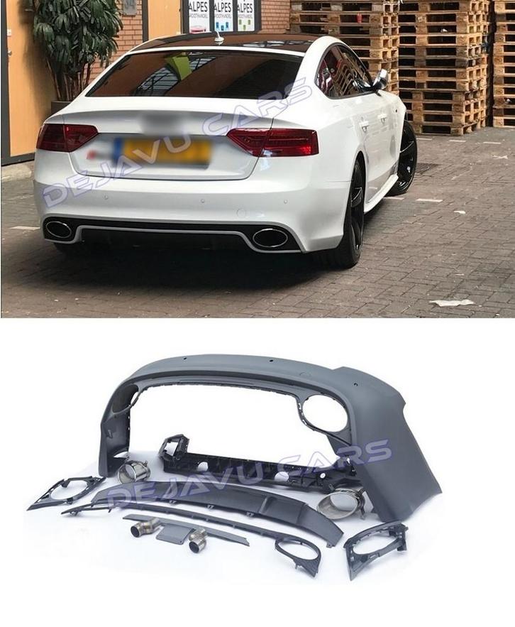 RS5 Look Achterbumper voor Audi A5 8T Sportback, Auto diversen, Tuning en Styling, Ophalen of Verzenden