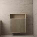 Zwevende Kast Gliss Design Timotheus 100x120x30 CM Ash Grey, Ophalen of Verzenden, Bad