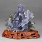 Zeldzame sculptuur - Beeldje - Kwanyin - Sculptuur - Houten