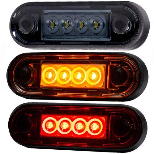 LED markeerlicht voor vlakke montage en buismontage met, Autos : Pièces & Accessoires, Éclairage, Enlèvement ou Envoi