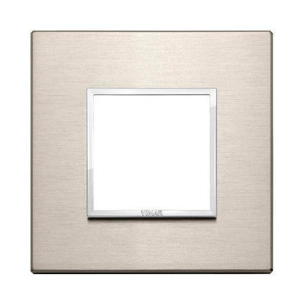 Bieden: Vimar Eikon EVO 2M Bronze Aluminium Plate – Marine, Watersport en Boten, Bootonderdelen, Ophalen of Verzenden