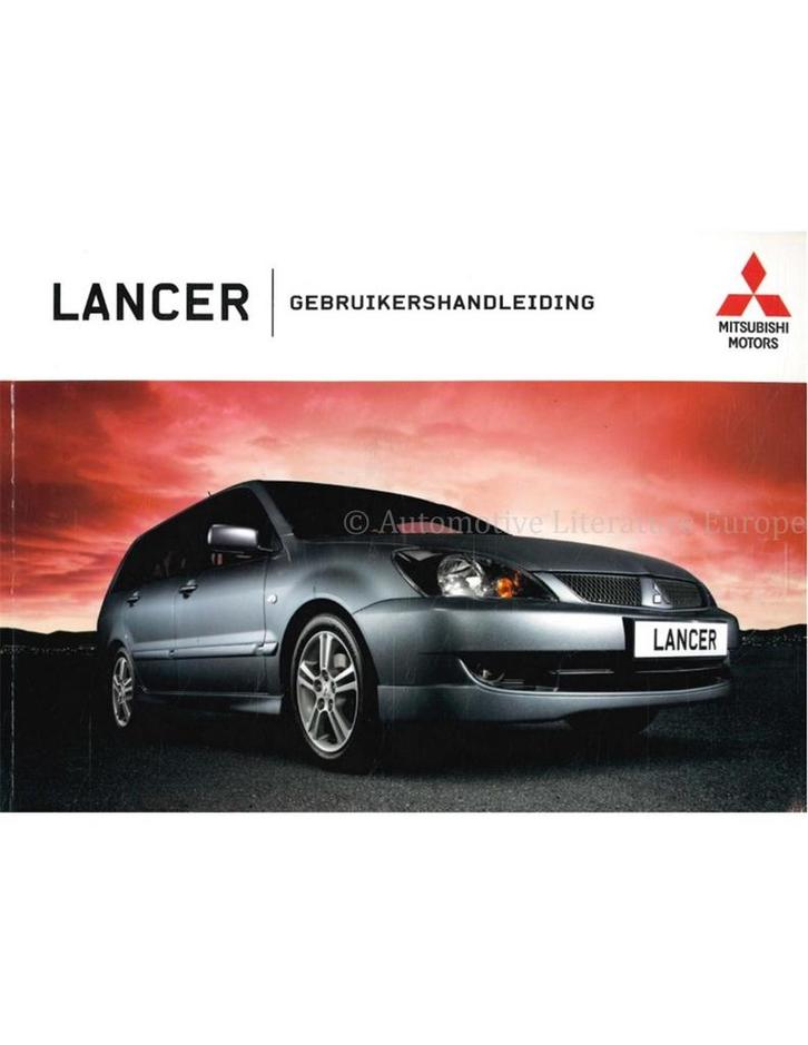 2005 MITSUBISHI LANCER INSTRUCTIEBOEKJE NEDERLANDS, Auto diversen, Handleidingen en Instructieboekjes