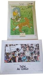 Tintin - 2 Tintin au Congo - Ancien Puzzle 500pc. - C- Hergé, Boeken, Nieuw