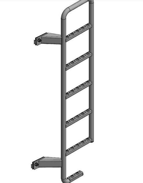 RVS deurladder MAN TGE 2017-heden  Equinox, Auto diversen, Auto-accessoires, Nieuw, Verzenden