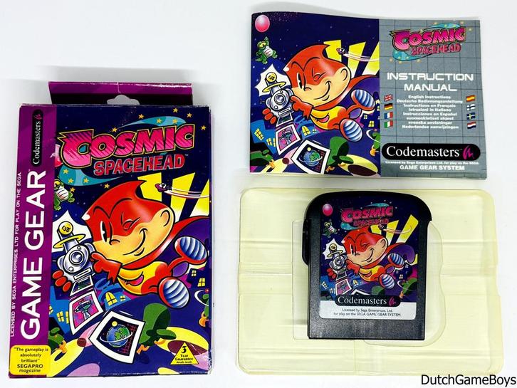 Sega Game Gear - Cosmic Spacehead - USA, Games en Spelcomputers, Games | Nintendo GameCube, Gebruikt, Verzenden