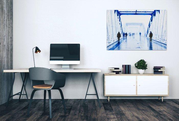 Jaime Oriz - The bridge walkers, Antiquités & Art, Art | Objets design