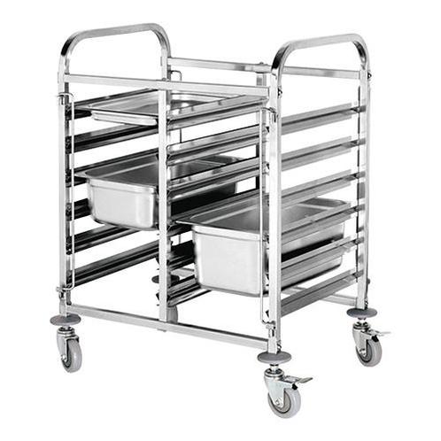 Regaalwagen 2x(GN1/1-cap.06x) | 741x550x965(h)mm CaterChef, Zakelijke goederen, Horeca | Keukenapparatuur, Nieuw in verpakking