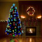 vidaXL Kunstkerstboom met 210 LED met standaard Groen 180 cm, Diversen, Verzenden, Nieuw
