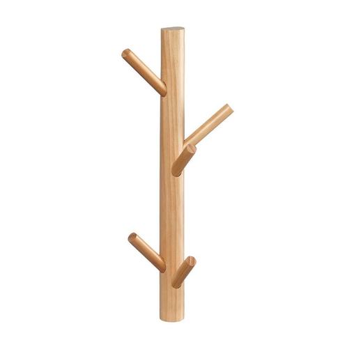 Kapstok Damon 5 haken | Furniteam, Huis en Inrichting, Woonaccessoires | Kapstokken, Nieuw, Hout, Verzenden