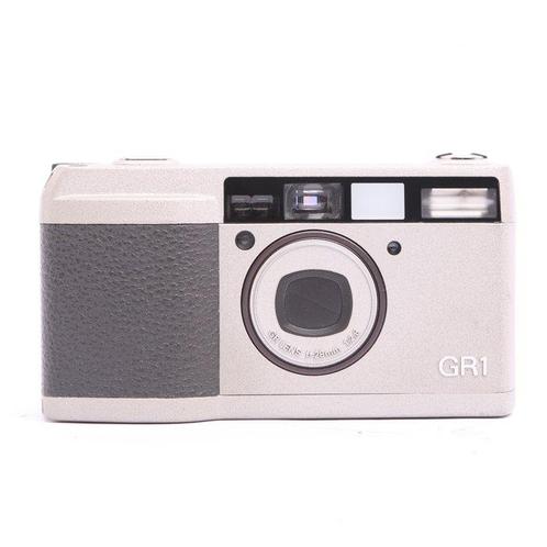 Ricoh GR1 Compact Film Camera Zilver (Zie omschrijving), Audio, Tv en Foto, Fotocamera's Analoog