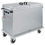 Bain Marie Wagen | Deksel + Kast | Draaideur | 2x GN 1/1 |, Zakelijke goederen, Verzenden, Nieuw in verpakking