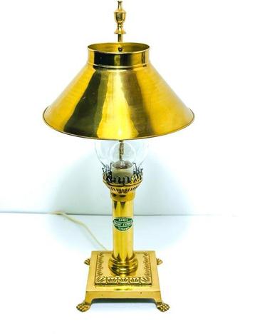 Orient Express - Lampe de table - Laiton, Verre