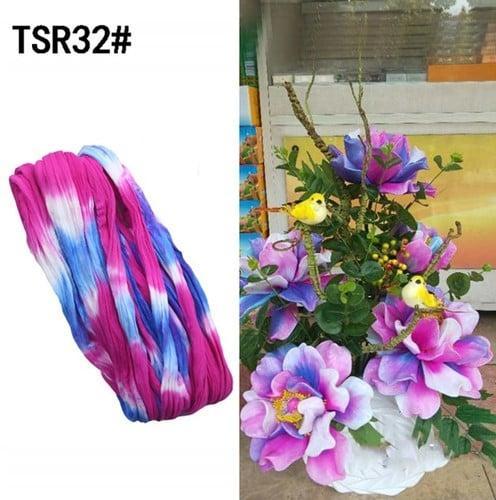 Nylon multitone voor het maken van bloemen cyclaam wit, Hobby en Vrije tijd, Knutselen, Nieuw
