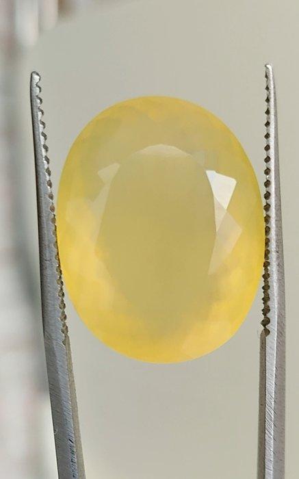 Opale de feu  - 18.06 ct - Antwerp Laboratory for Gemstone, Handtassen en Accessoires, Edelstenen