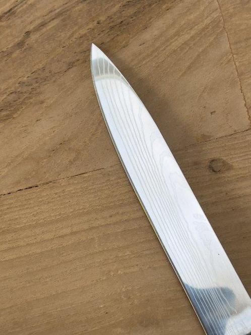 Japan - Couteau de cuisine - couteau Santoku - Acier au, Antiek en Kunst, Antiek | Keukengerei