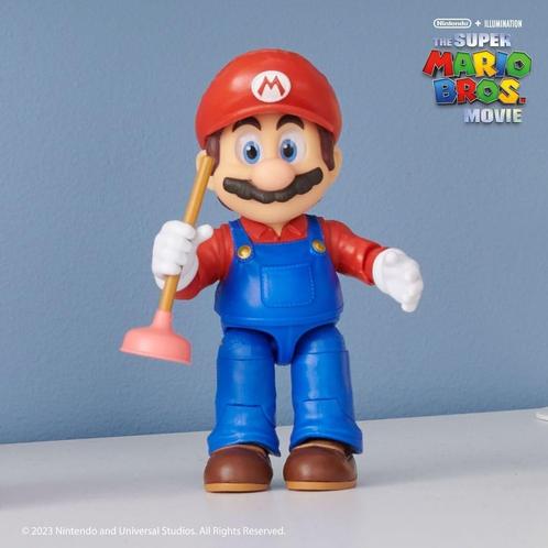 The Super Mario Bros. Movie Action Figure Mario 13 cm, Verzamelen, Film en Tv, Ophalen of Verzenden