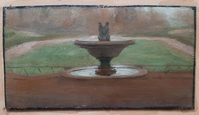 Pietro Armati (1898-1976) - Fontana al Pincio, Antiquités & Art, Art | Peinture | Classique