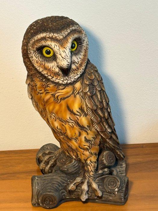 Faro A. Lucchesi - Beeld, Grote Uil - 29 cm - Keramiek -, Antiek en Kunst, Antiek | Glaswerk en Kristal