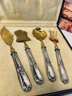 Minerva - Bestekset (4) - Service A dessert, Likeur A crème,, Antiek en Kunst