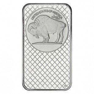 5 Troy Ounce - Zilver .999 - SilverTowne Circulated, Postzegels en Munten, Edelmetalen en Baren