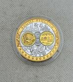 Europe. Suomi Finland , Euro , pureza plata 999 ( bano oro), Postzegels en Munten