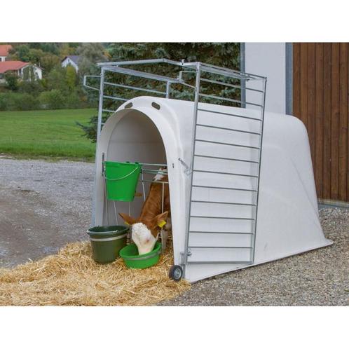 Kalverhut kalveriglo calfhouse master plus met omheining -, Zakelijke goederen, Landbouw | Veevoer