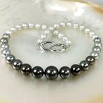 Halsketting Zilver Parel - Parel - Tahiti-Akoya Ø8x12,7MM, Nieuw