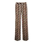 MAC • Chiara pantalon golf motief • 38, Kleding | Dames, Maat 38/40 (M), Bruin, Verzenden, MAC