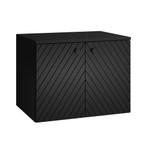 Wastafelkast Orlando 60 x 44 x 46 cm Zwart Badkamerkast, Huis en Inrichting, Verzenden, Nieuw