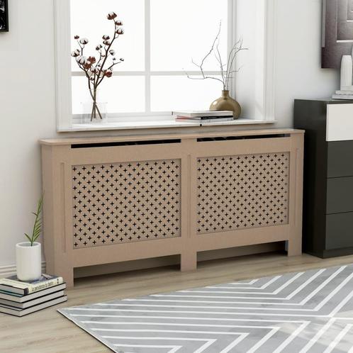 vidaXL Radiatorombouw 172x19x81,5 cm MDF, Doe-het-zelf en Bouw, Verwarming en Radiatoren, Nieuw, Verzenden
