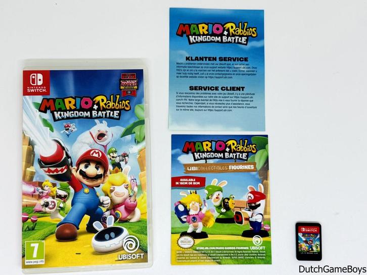 Nintendo Switch - Mario + Rabbids - Kingdom Battle, Games en Spelcomputers, Games | Nintendo Switch, Gebruikt, Verzenden