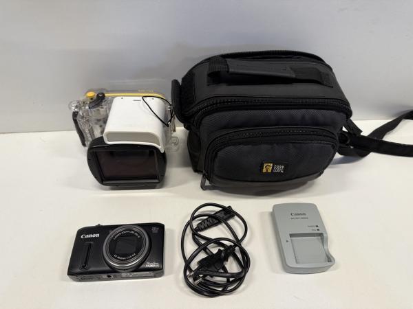 Veiling - Canon Sx260Hs Camera Met Onderwater Case, Audio, Tv en Foto, Fotografie | Onderwatercamera's
