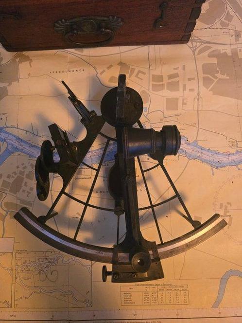 Sextant - Koper, Legering - Lorieux Ponthus, Antiek en Kunst, Curiosa en Brocante