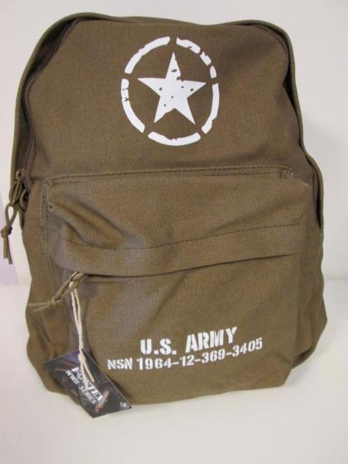 Rugzak U S Army  groen (tassen, Rugtassen, Overig), Handtassen en Accessoires, Tassen | Rugtassen, Nieuw, Verzenden
