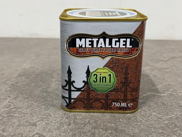 Veiling - 6x Metalgel 3-in-1 lak renaissance groen 750ml, Doe-het-zelf en Bouw, Verf, Beits en Lak