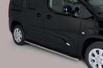 Side Bars | Opel | Combo 18- 5d mpv. | MWB | rvs zilver Oval, Autos : Divers, Tuning & Styling, Ophalen of Verzenden