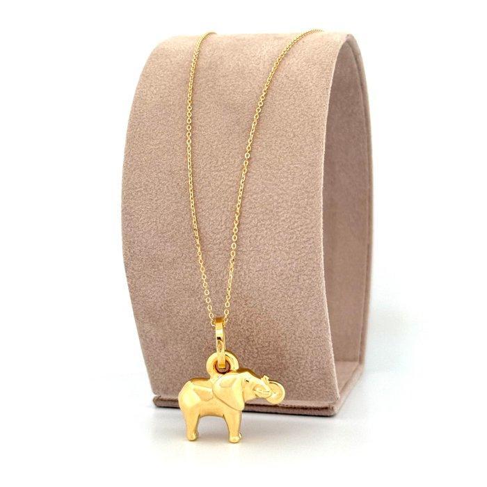 Zonder minimumprijs - Vieri - Halsketting - Elefante - 2.3 g, Bijoux, Sacs & Beauté, Colliers