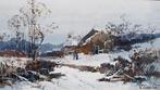 Eugène Galien-Laloue (1854-1941) - Village sous la neige