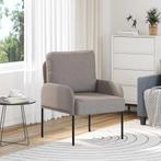 vidaXL bank / zetelen met kussen 55cm Taupe Multiplex, Huis en Inrichting, Zetels | Zetels, Verzenden, Nieuw