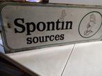 Spontin - Spontin-bronnen - Emaille plaat - geëmailleerde, Antiek en Kunst