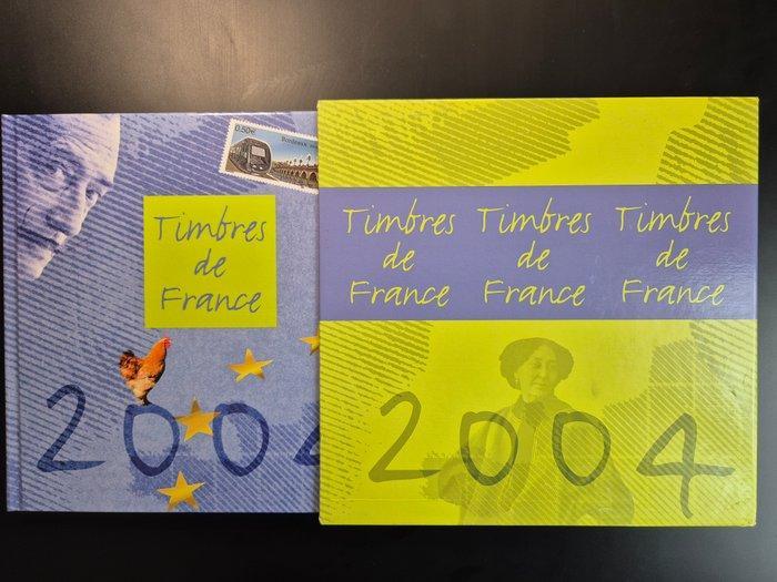 Frankrijk 2004 - Het postzegelboek in zijn etui met de, Timbres & Monnaies, Timbres | Europe | France