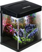 Nobleza aquarium - 7L - 23x16x27.5 cm - zwart, Verzenden, Nieuw