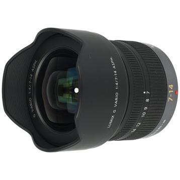 Panasonic MFT 7-14mm F/4 ASPH. Lumix G occasion, Verzenden