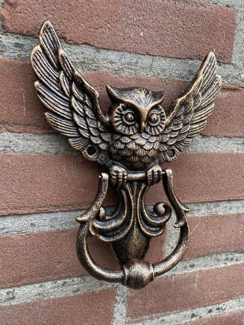 Heurtoir de porte - Uil deurklopper - récemment - Heurtoir, Antiek en Kunst, Curiosa en Brocante