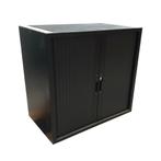 Roldeurkast Laag 80x45 5x75 cm Zwart Gebruikt, Ophalen of Verzenden