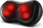 2dekans | Auronic Shiatsu Massage kussen - Elektrisch Nek en, Sport en Fitness, Massageproducten, Ophalen of Verzenden, Nieuw
