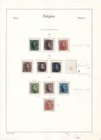 België 1849/1896 - Verzameling op albumbladen - OBP/COB, Postzegels en Munten, Postzegels | Europa | België, Gestempeld